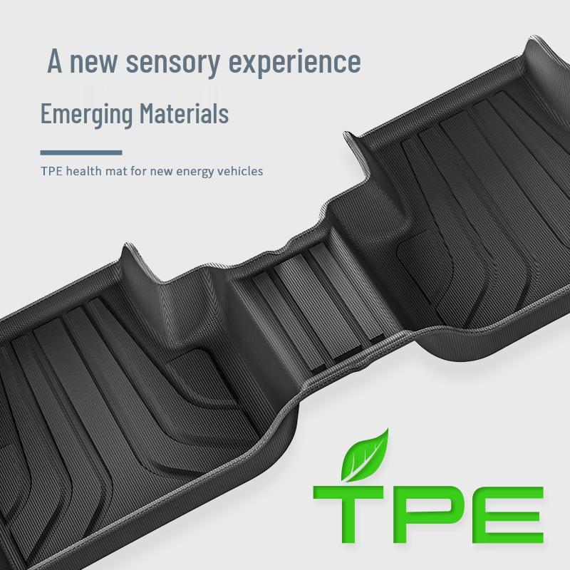 Eco-Friendly TPE Floor and Trunk Mats for 2024 Volkswagen Tiguan L/L Pro