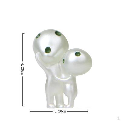 Resin Luminous Tree Elves Spirit Kodama Potted Decoration