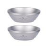 Titanium Double Rice with Storage Ti1082T Bowl, Double-Walled, Bowl/Ramen Bowl, 300ml, Lightweight, Tableware, Outdoor/Camping Gear,