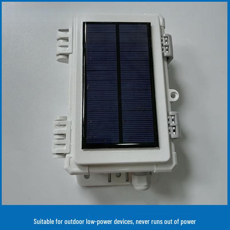 Portable Solar Panel with Integrated Battery Box