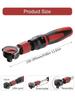 Drive Ratchet Wrench Steel 72 Tooth Ratchet Flexible Head Wrench with Quick Release Reversible Switches Wrench Hand Tool