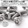 Pstyle. Tamper-Resistant Screws and Bolts, 304 Stainless Steel, M6, Pack of 20, PST-140 (M6x16mm)