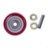 Caster Wheel Bearings Repair Plate Casters Polyurethane Swivel for Workbench