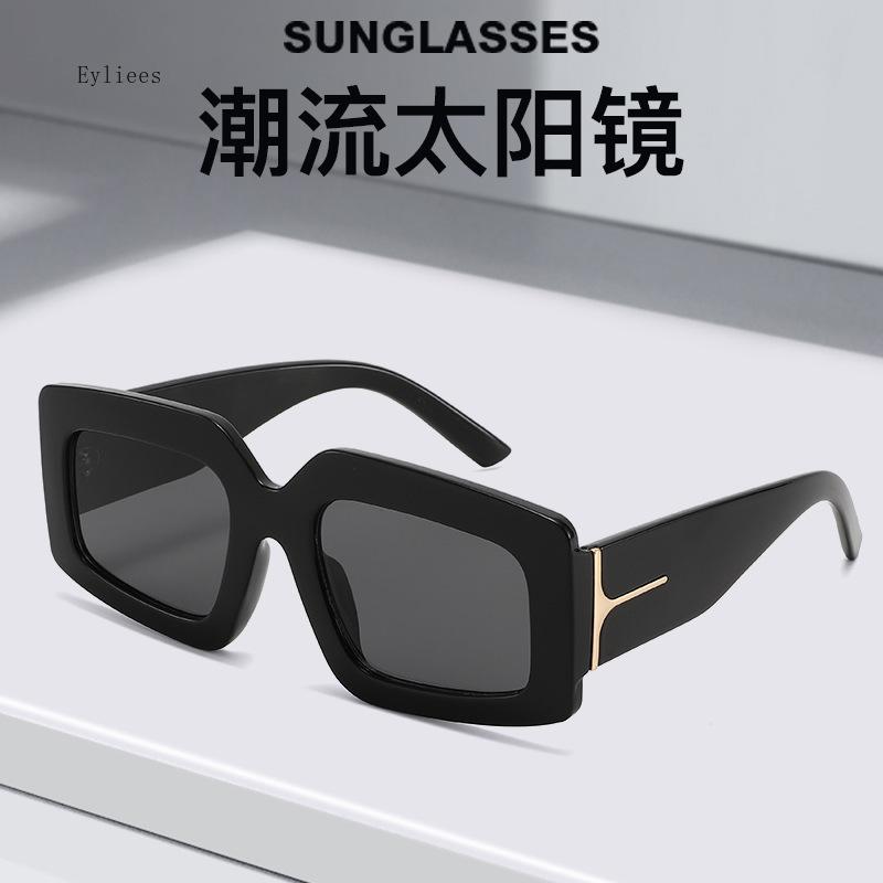 Fashion Square Sunglasses For Women Luxury Designer Big Frames Sunglasses Ladies Retro Shades Female Eye Spectacles Uv 400 Protection