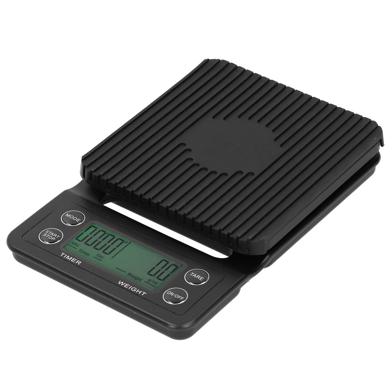 

3kg 0.1g Multifunctional Electronic Scale LCD Digital Kitchen Coffee Scale with Timer Function