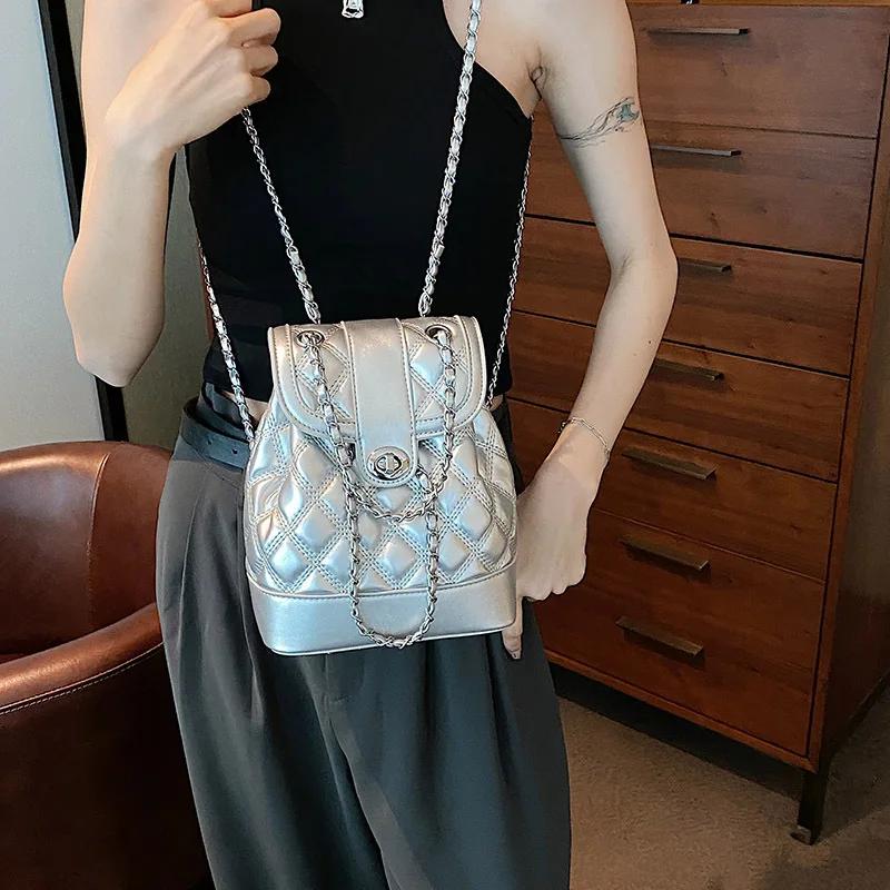 

Женская сумка через плечо из искусственной кожи, студенческий рюкзак, повседневный рюкзак, корейская мода