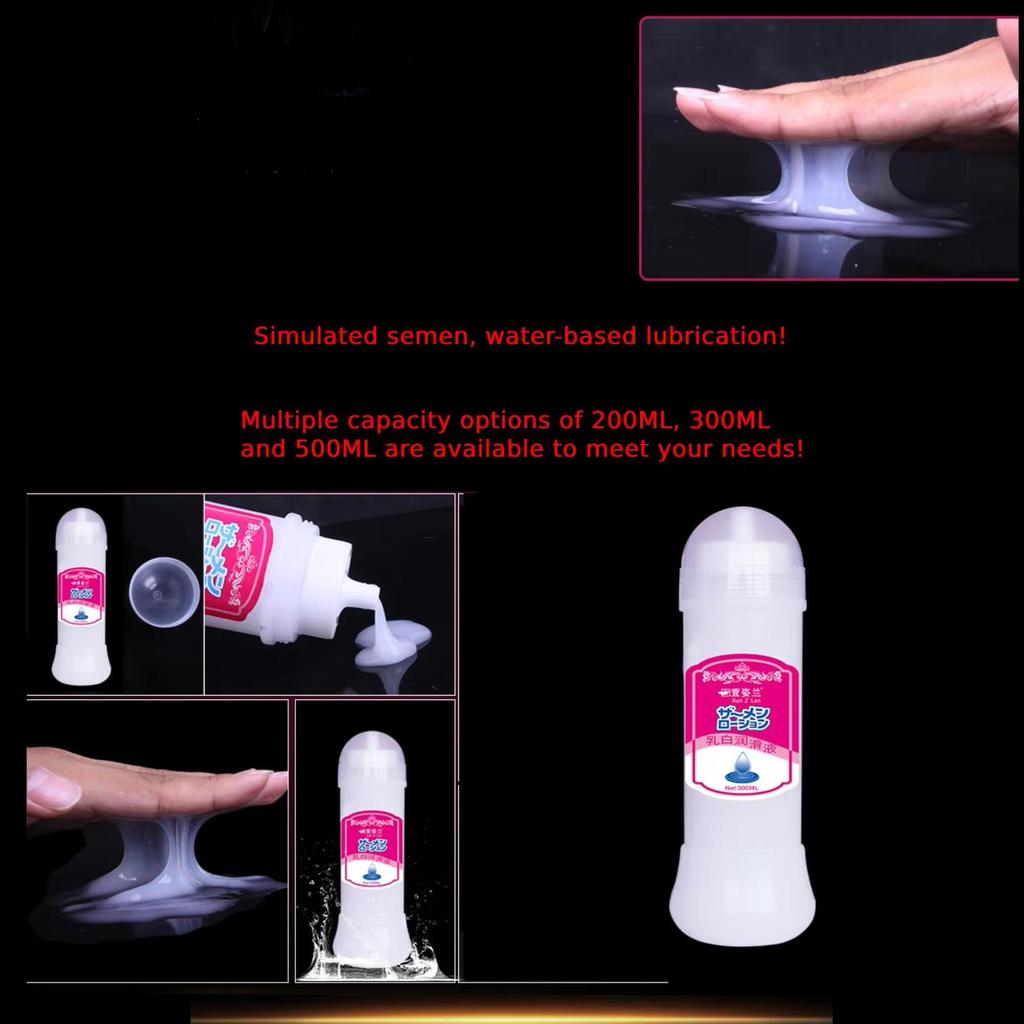Змащення для чоловіків і жінок секс-іграшки крем секс в'язка змащення на водній основі олія змащення анальний вагінальний дорослий імітація сперми секс