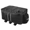 Sac de coffre de vélo avec housse de pluie imperméable Sac arrière de vélo Sac pour porte-bagages de vélo