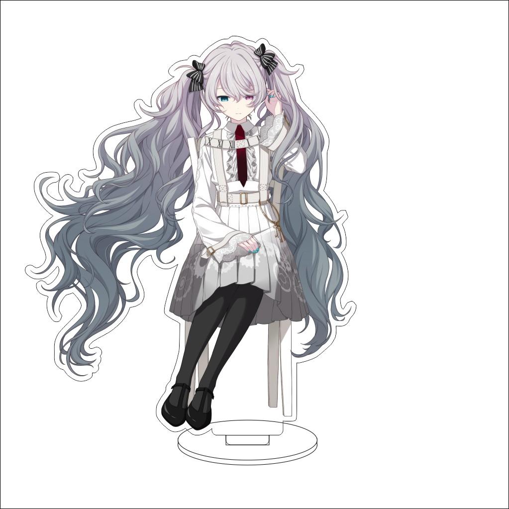 16CM Anime Vocaloid Cosplay Acrylic Stand Ornaments HOSHINO ICHIKA/HANASATO MINORI/momoi airi Figure Stand Halloween Gifts