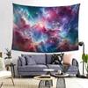 Nebula Tapestry Fancy Purple Space Star Wall Art Bedroom Aesthetic Space Mysterious Fantasy Night Sky Room Decoration Bedroom
