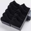 5Pairs Low Cut Männer Ankle Socken Einfarbig Schwarz Weiß Grau Unsichtbare Atmungsaktive Baumwolle Sport Socken Männliche Kurze Socken frauen Männer