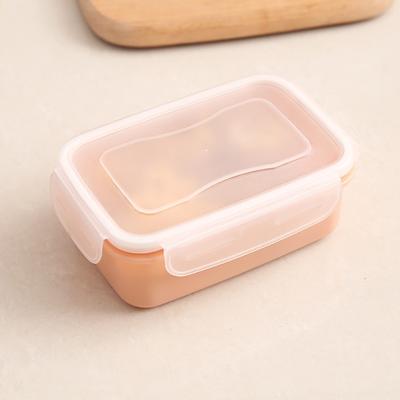 Kitchen Plastic Airtight Storage Crisper Box Box Refrigerator Storage Lunch Jar Cereals Snack Jar Food Clear Food Containers