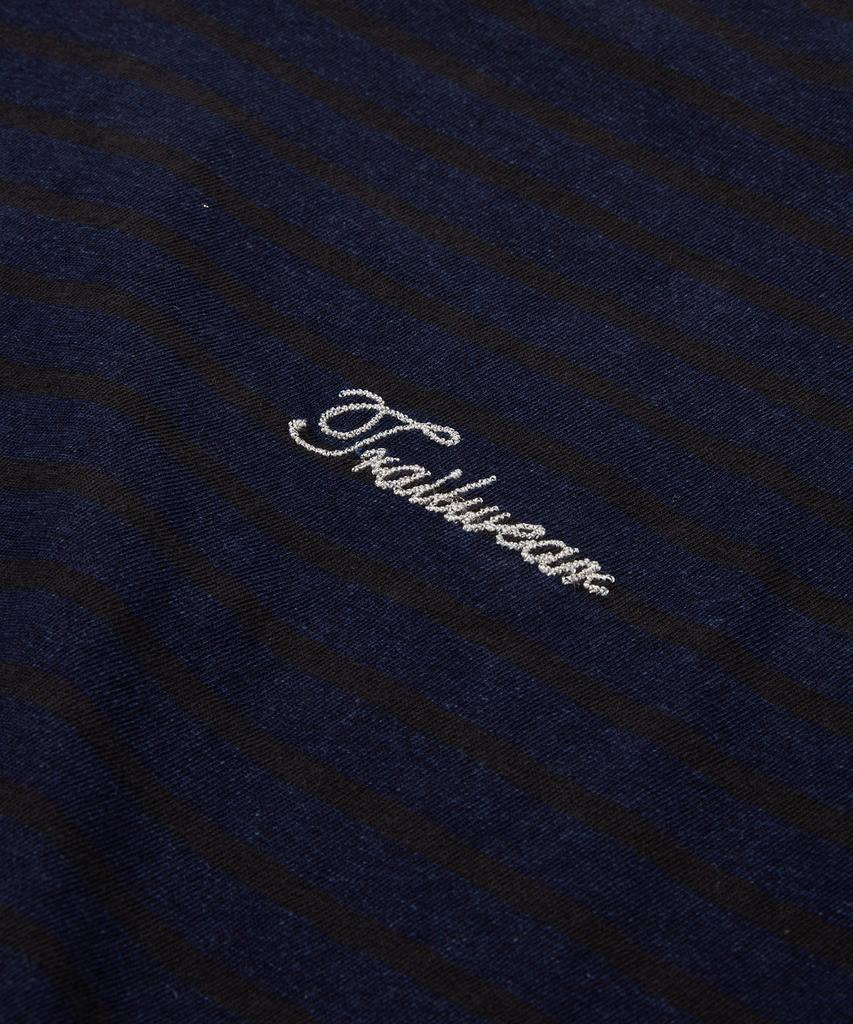 PENFIELD Indigo Single Stripe Vintage Artwork Embroidered Short Sleeve T-Shirt Indigo_Fs2Kt61U