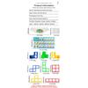 48PCS Tetra Tower Building Blocks Balance Stacking Games Toys for Kids Adults Friends Classroom Family Board Game and Fun Party