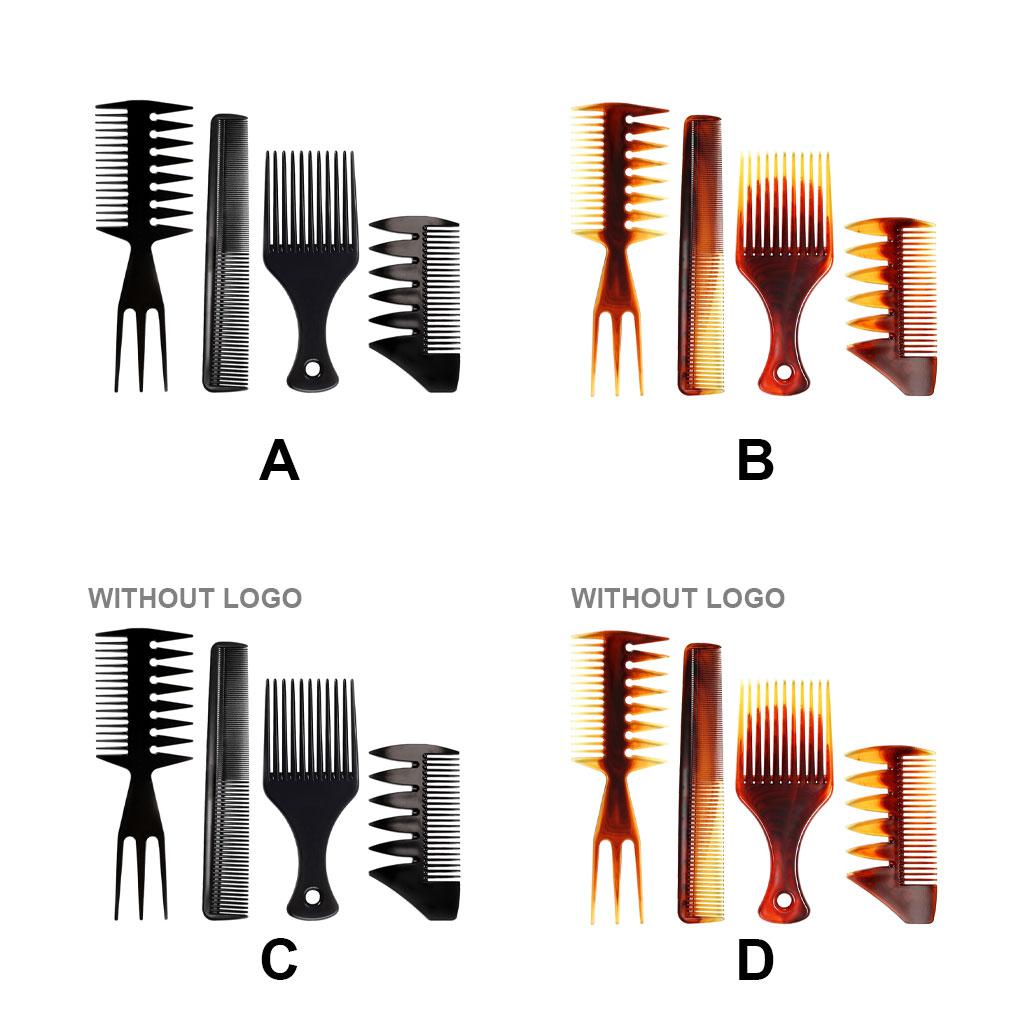 1 Set Combs Lightweight Portable Multifunctional Wear-resistant Modelling Tools Easy Installment Distinctive Hair Pick