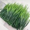 24Pcs Weather-Resistant Artificial Spring Grass Green Artificial Grass Bundles  Tabletop Greenery