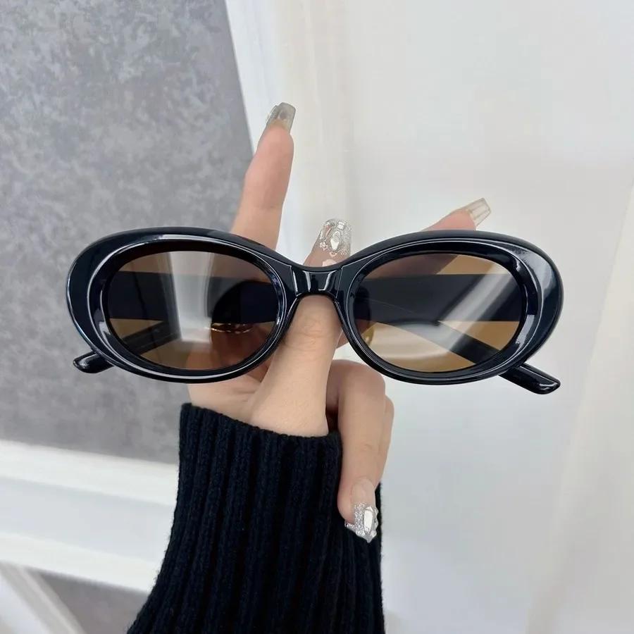 Cute Oval Designer Sunglasses Women Men Small Frame Stylish Sun Glasses Female Male Brand Fashion