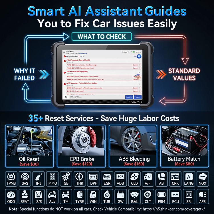 MUCAR 892BT PRO Profesionální OBD2 skener s asistencí AI Mapa topologie J2534 DOIP CANFD Kódování ECU Diagnostické nástroje pro celý systém automobilu