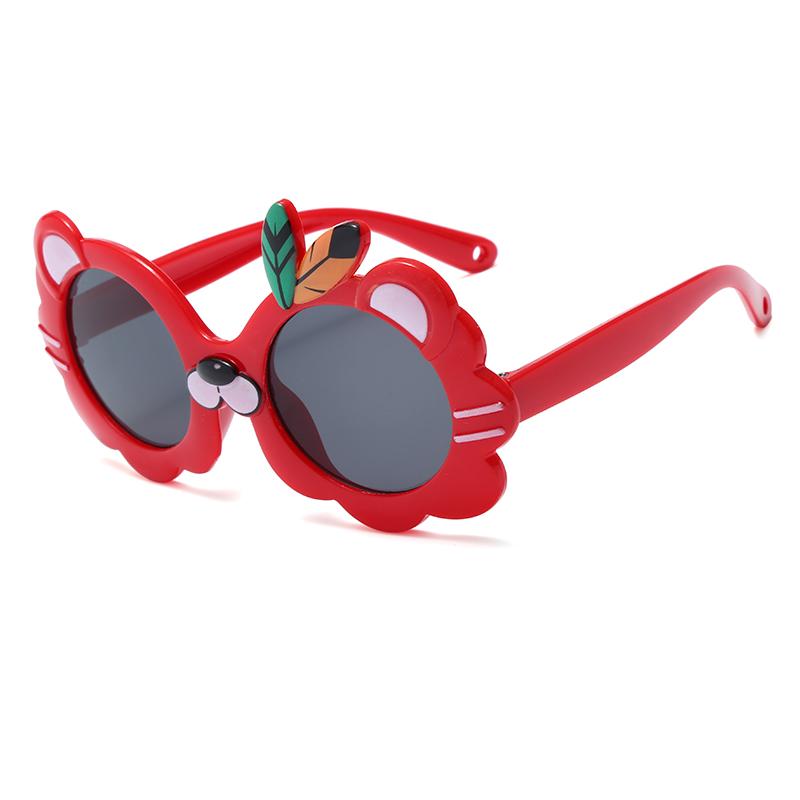 

New Children Cute Cartoon UV400 Sunglasses Boys Girls Colors Outdoor Kids Sun Protection Sunglasses Baby Sport Shades Glasses