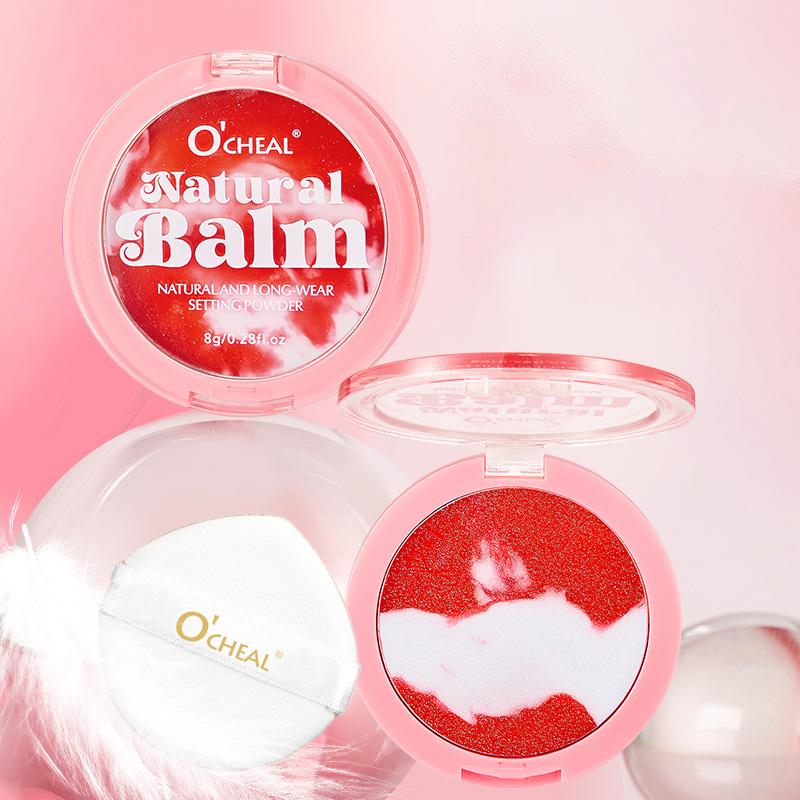 

Ocheal Setting Powder Face Long Lasting Oil-controlling Contouring Powder Skin-friendly Skin Natural Cosmetics