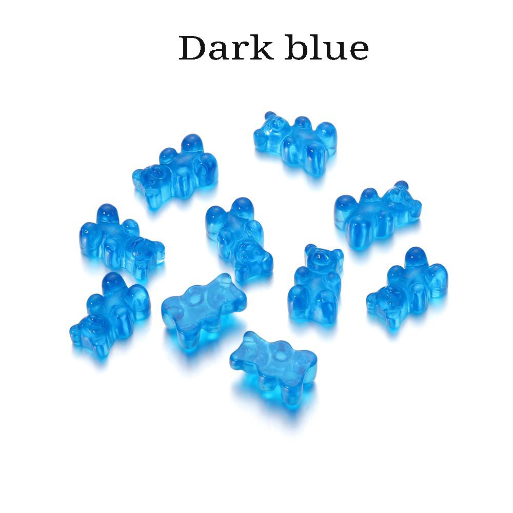 

10 шт./упак. прозрачный мультяшный медведь, конфеты, подвески, декор для милых серег, ожерелья, браслетов, принадлежности для изготовления ювелирных изделий своими руками