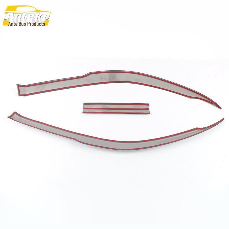 Compatible Stainless Steel Front Bumper Trim for 21 IX35 Models - Anti-Scratch Decorative Lip Spoiler