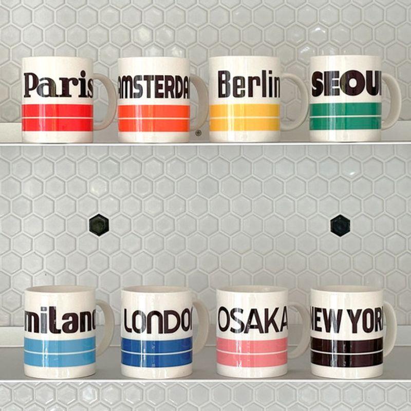 Sundaymorningplate Mug In the City Paris (PARIS) Mug