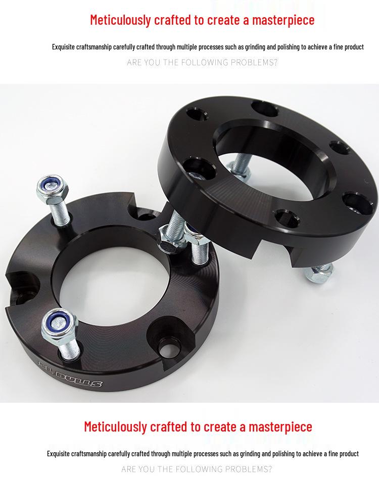 Jeep V31/V32/V33 Speed Runner/Delica/Cheetah Q6 Black Gold Steel Plate Hanger - Extended & Lifted Modification