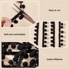 PH PandaHall 20 Yards Cotton Pom Poms Balls Fringe Trim, 13mm Round Pompoms Ball Triangle Connect Tassel Trim Black Ribbon Fringe Tassel Lace for DIY
