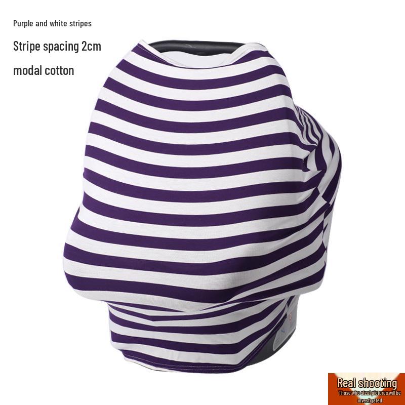 Nursing Cover & Scarf: Anti-Exposure Breastfeeding, Stroller & Shopping Cart Cover.