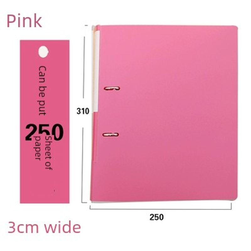 Large-Capacity Metal File Multi-Hole Folder