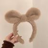New Winter Plush Rabbit Ears Hair Bands Hoop For Women Elastic Hair Hoop Headband Girls Hair Accessories Headwear