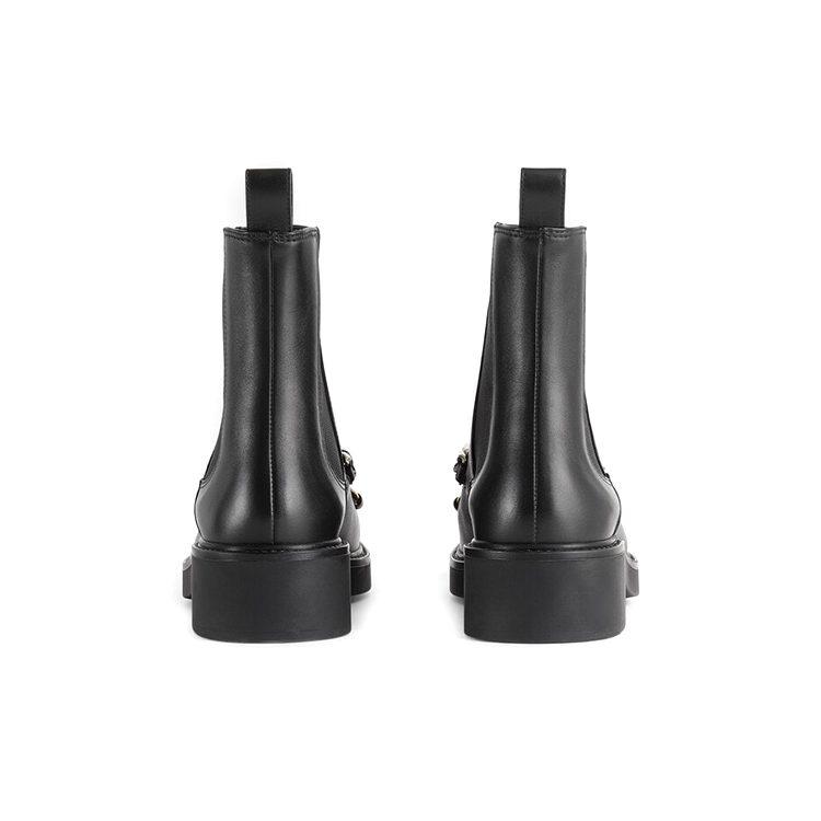 Gucci Horsebit-detail Ankle Boots 670393 17K10 1000