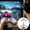 Gaming LED Headphone Stand Controller Holder Headsets Stand Controller Stand Hanger Gaming Dock Accessories for Desk