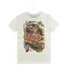 Kampfkunst Samurai T-Shirt Oberteile T-Shirts Unisex Mann Tattoo Japanisch Japan Alte Kunst