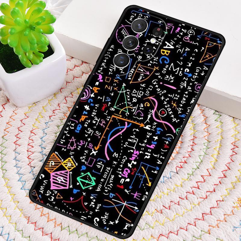 Chemical Math Formula Phone Case for Samsung Galaxy note 10 pro S26 Ultra S23 S24 FE S25 S21 S22 PLUS shockproof Cove