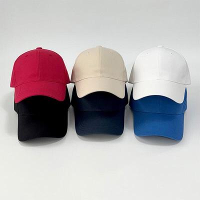 Einfache Baseballkappe aus Sojabohnen für Damen und Herren