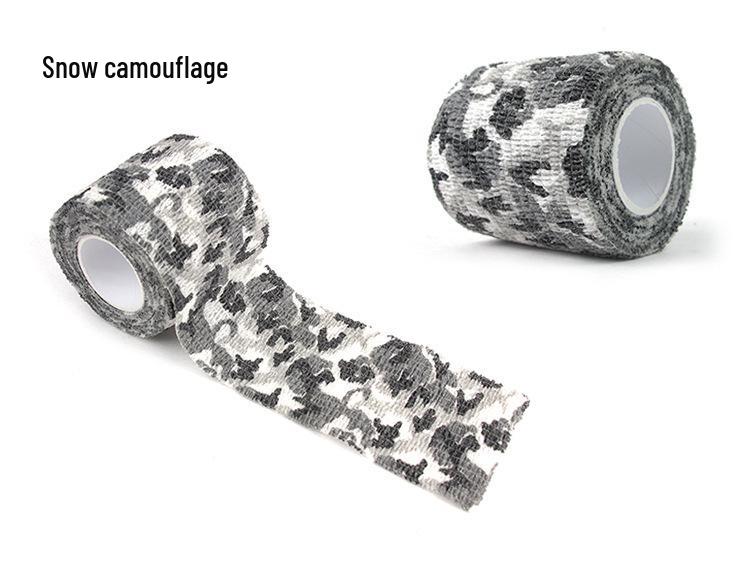 Non-stick Self-adhesive Stretchable Outdoor Camouflage Tape for Hunting, Cycling, and Vehicles
