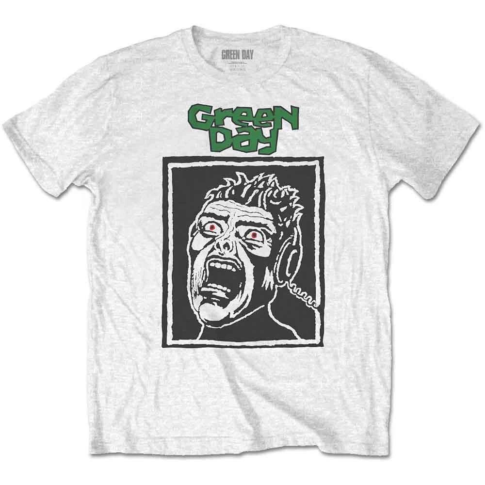 Band Monkey Green Day Unisex T-Shirt Scream S