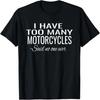 Motorcycle Gifts Men Women Biker Left Motorcycle To Be Here T-Shirt