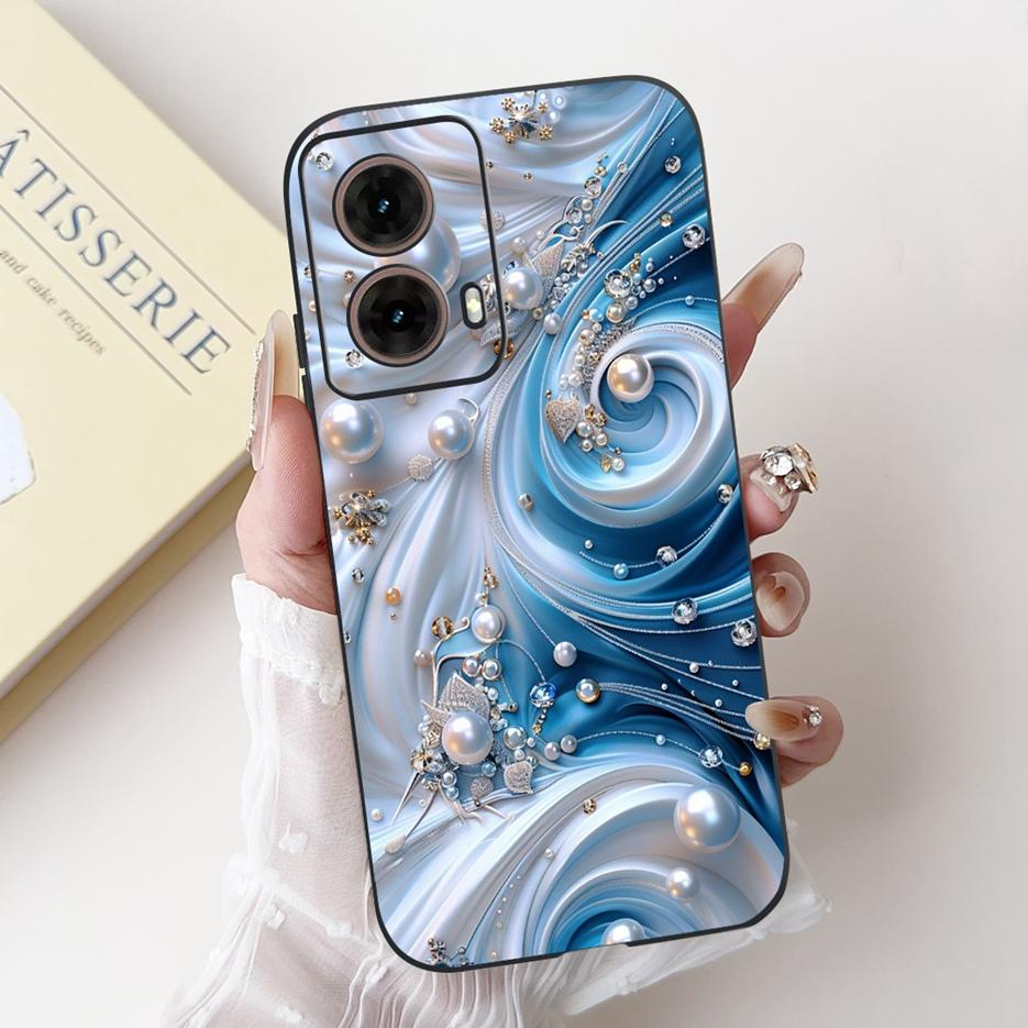 For Motorola Moto G85 5G Case XT2427-1 Luxury Candy Painted Cover Soft TPU Phone Case For Moto G35 G 55 85 MotoG55 MotoG85 Shell