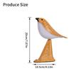 Portable Small Bird Lamp with Timer and Bird Call Feature Rechargeable 3 Way Dimmable Bedside Night Light for Bedroom