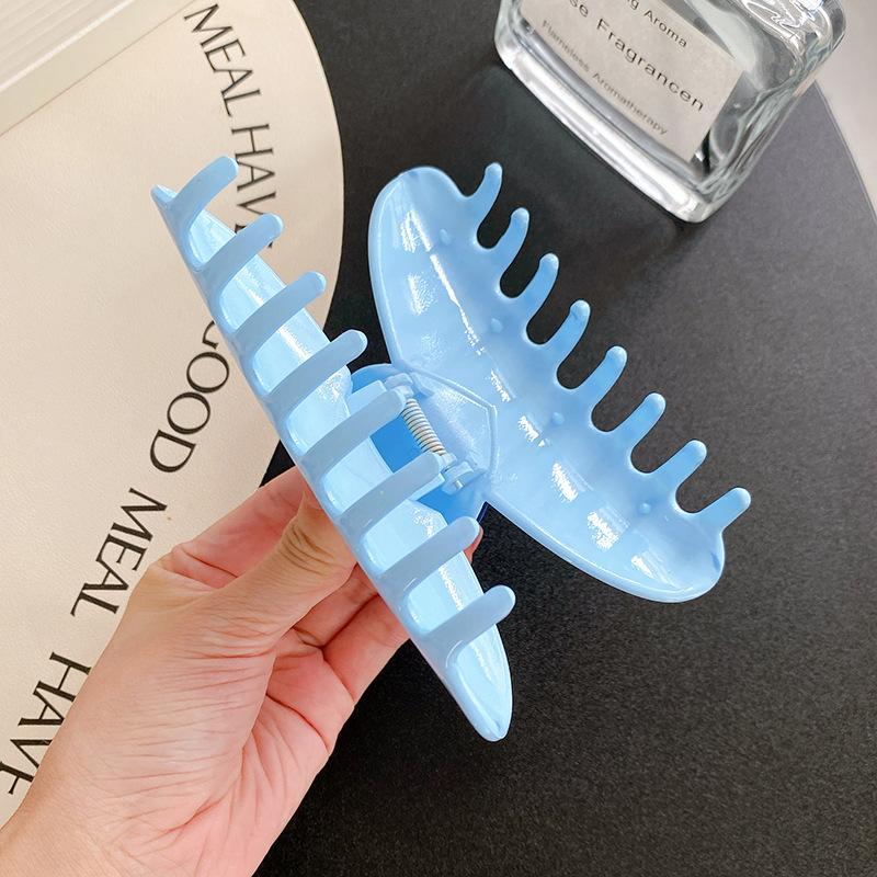 And Sleek Versatile Extra Large Hair Claw Clip In Various Candy Colors For Women Fashionable