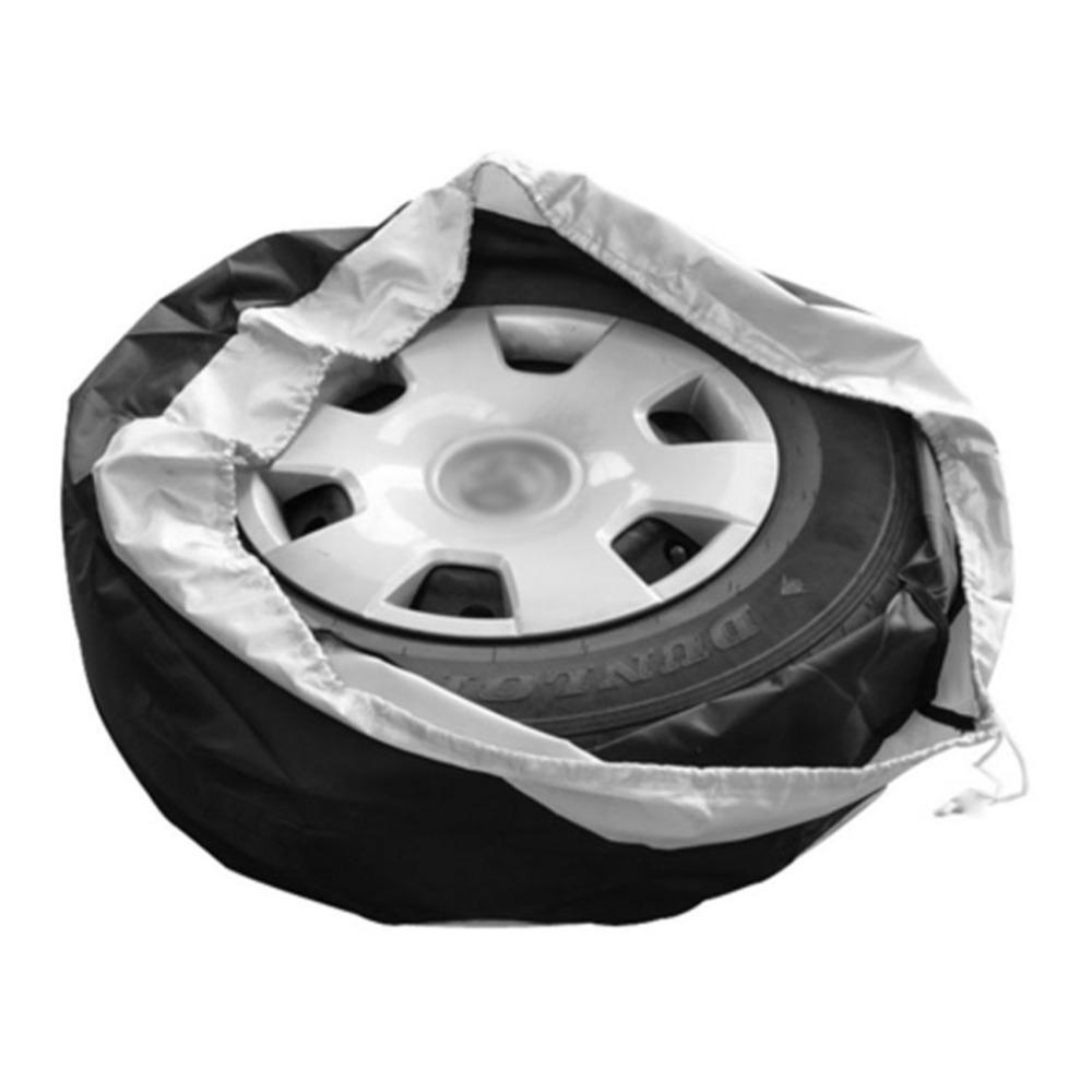 1PCS Tire Cover Case Car Spare Tire Cover Carry Tote Polyester Tire For Cars Wheel Protection Covers