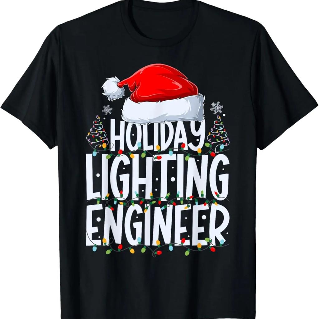 Holiday Lighting Engineer Christmas Light Decorator Xmas T-Shirt