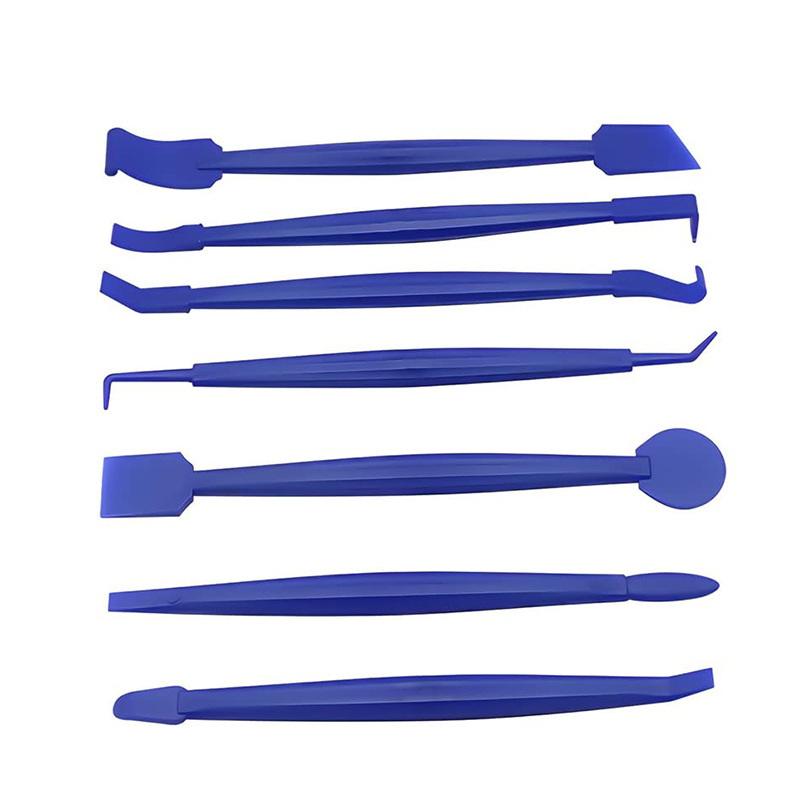 7Pcs Car Film Wrap Tool Kit Car Vinyl Wrap Window Tint Film Tool Kit Vehicle Stickers Install Squeegee Set Scraper Car Accessori
