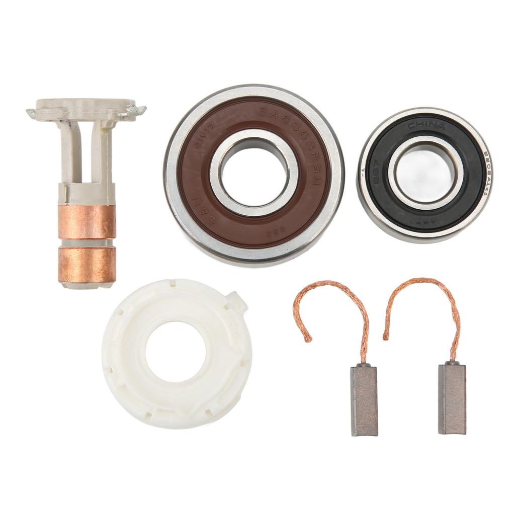 Dynamoregulator Børster Lager Sett Aluminiumslegering AL2400X for Maxima V6 3.5L 2004‑2008