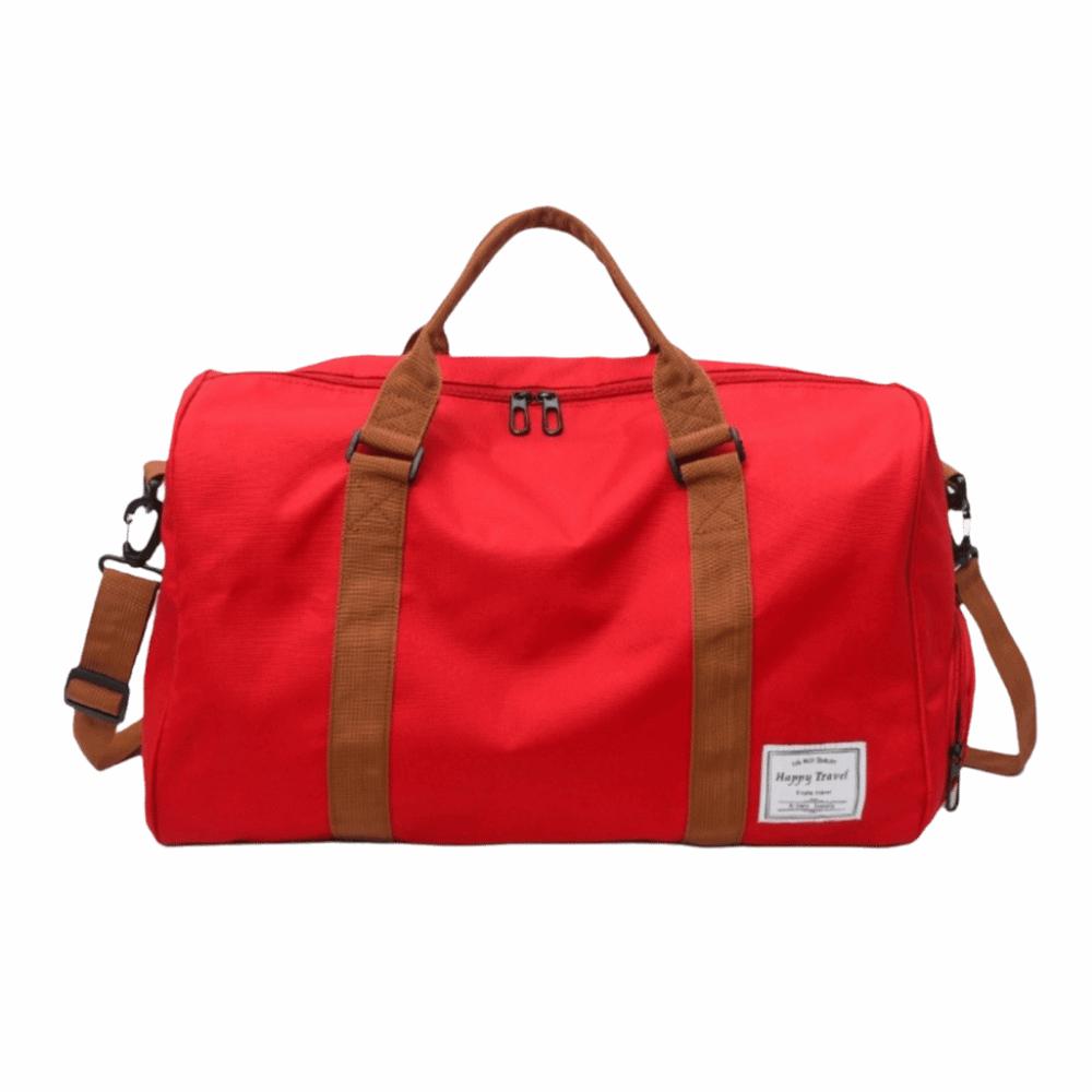 

Large Capacity Women s Fitness Handbag Crossbody Gym Shoulder Bag Travel Duffel Bag Business Trips красный