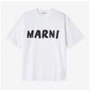 Marni Thjet49eph UScS11 Low01 Logo Women S Short Sleeve Tee
