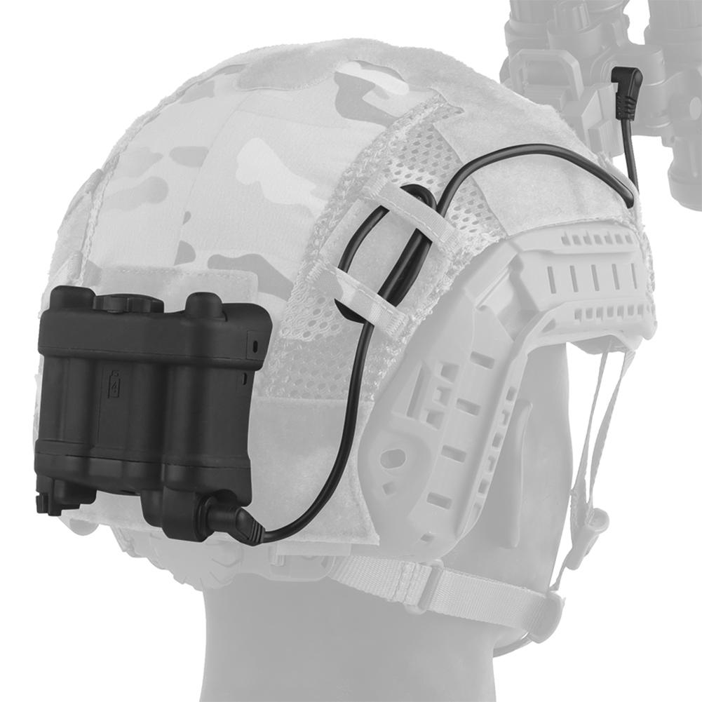 Battery Box Retention System Helmet Accessories Adjustable Helmet NVG Battery Pouch Dummy Model for AN/PVS31 Battery Case